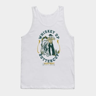 Whiskey Up Buttercup: Head West & Break Hearts Cowboy Tank Top